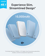 Anker MagGo Power Bank (10K, Slim) | 2-Pack