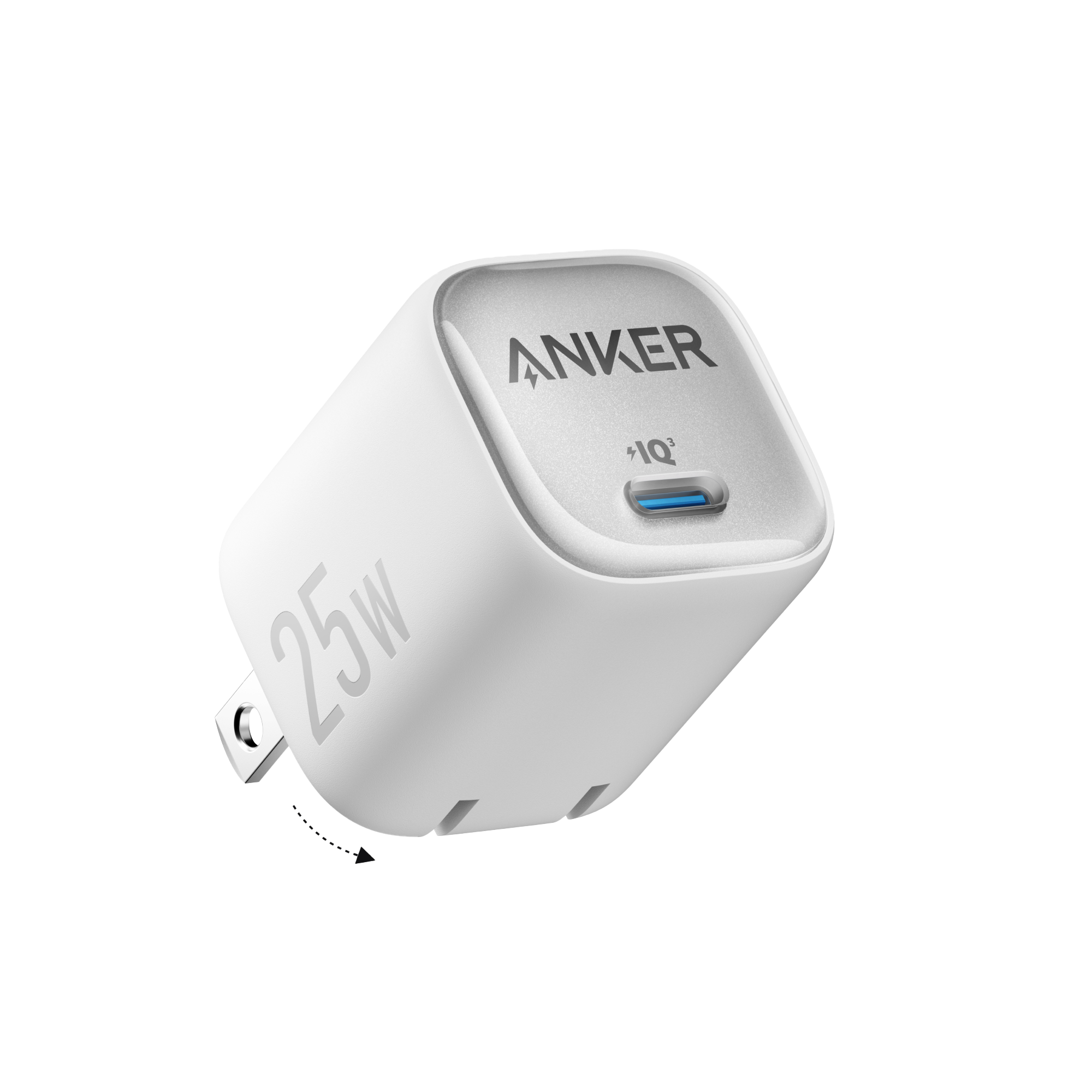 Anker charger with 25W output for fast charging