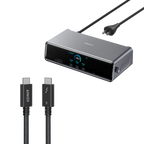Anker Prime Docking Station (14-in-1, Triple Display, DisplayLink) with DL7400 and Thunderbolt 5 Cable (3.3 ft, 80Gbps, 240W)