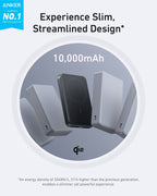 Anker MagGo Power Bank (10K, Slim) | 2-Pack