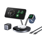 Anker charging station with wireless charging for phone, watch, and earbuds