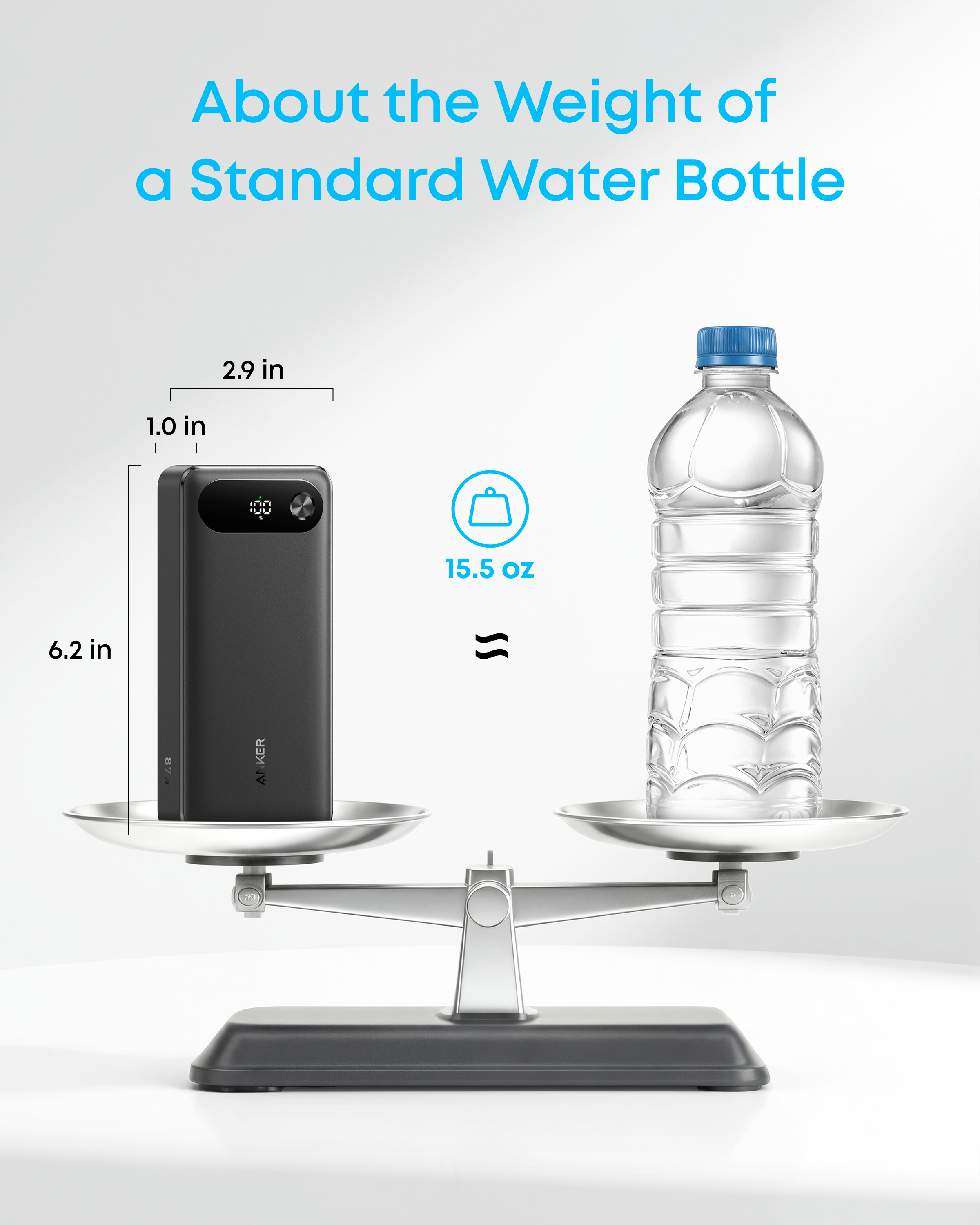 Anker Power Bank (20K,  87W, Built-In USB-C Cable) and Anker MagGo Pok (10K, Slim)
