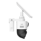 eufy security camera with solar panel for home surveillance