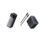 Anker 737 Power Bank (PowerCore 24K) and Anker Nano Charger (70W, 3 Ports)