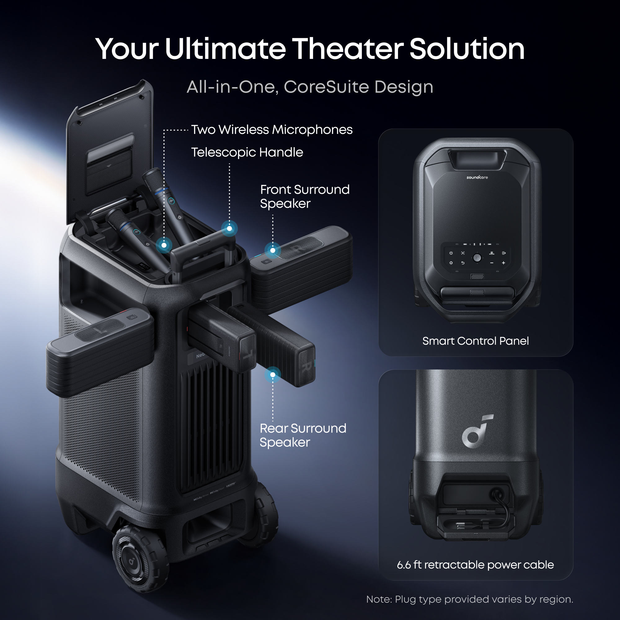 soundcore nebula x1 pro home theater projector for immersive experience