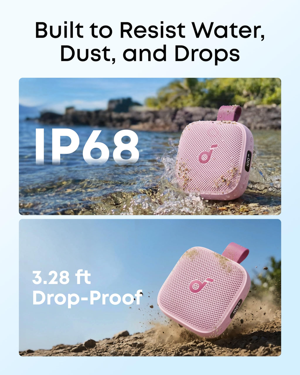 soundcore Boom Go 3i | Portable Bluetooth Speaker with Powerful Bass