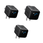 Anker Nano Charger (45W, Smart Display, 180° Foldable, 3-Pack)