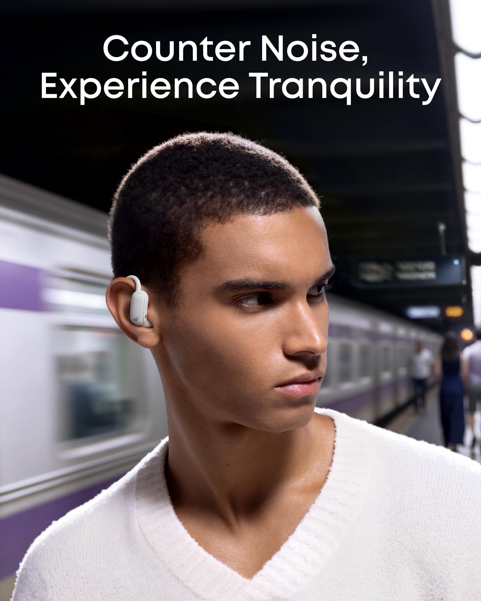 AeroFit 2 Pro｜Dual-Form Earbuds with Open-Ear and Active Noise Cancellation Form