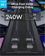 Anker Nano Charger (45W, Smart Display, 180° Foldable)
