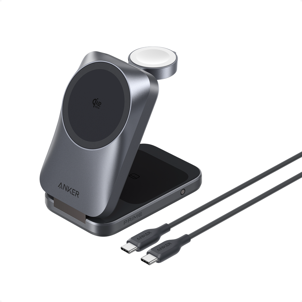 Anker Prime Wireless Charging Station (3-in-1, MagGo, AirCool, Foldable) WM