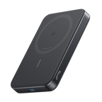 Anker black wireless power bank with USB-C port