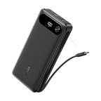 Anker portable charger with built-in cable for fast charging