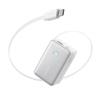 Anker power bank with built-in charging cable for easy portability