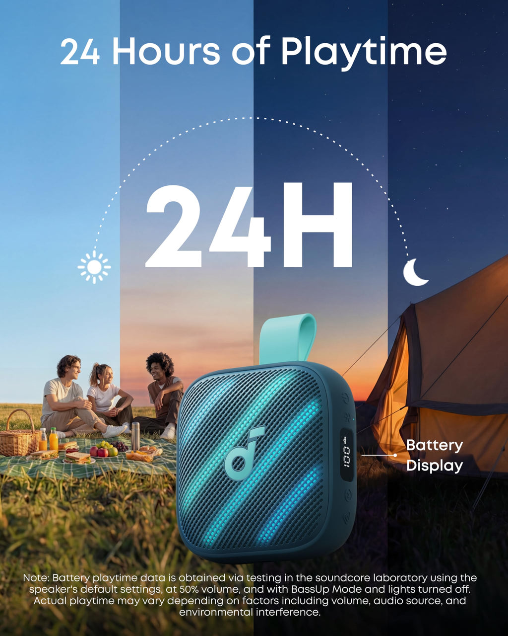 soundcore Boom Go 3i | Portable Bluetooth Speaker with Powerful Bass
