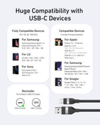 Anker cable 6ft for phone charging, gaming comfort