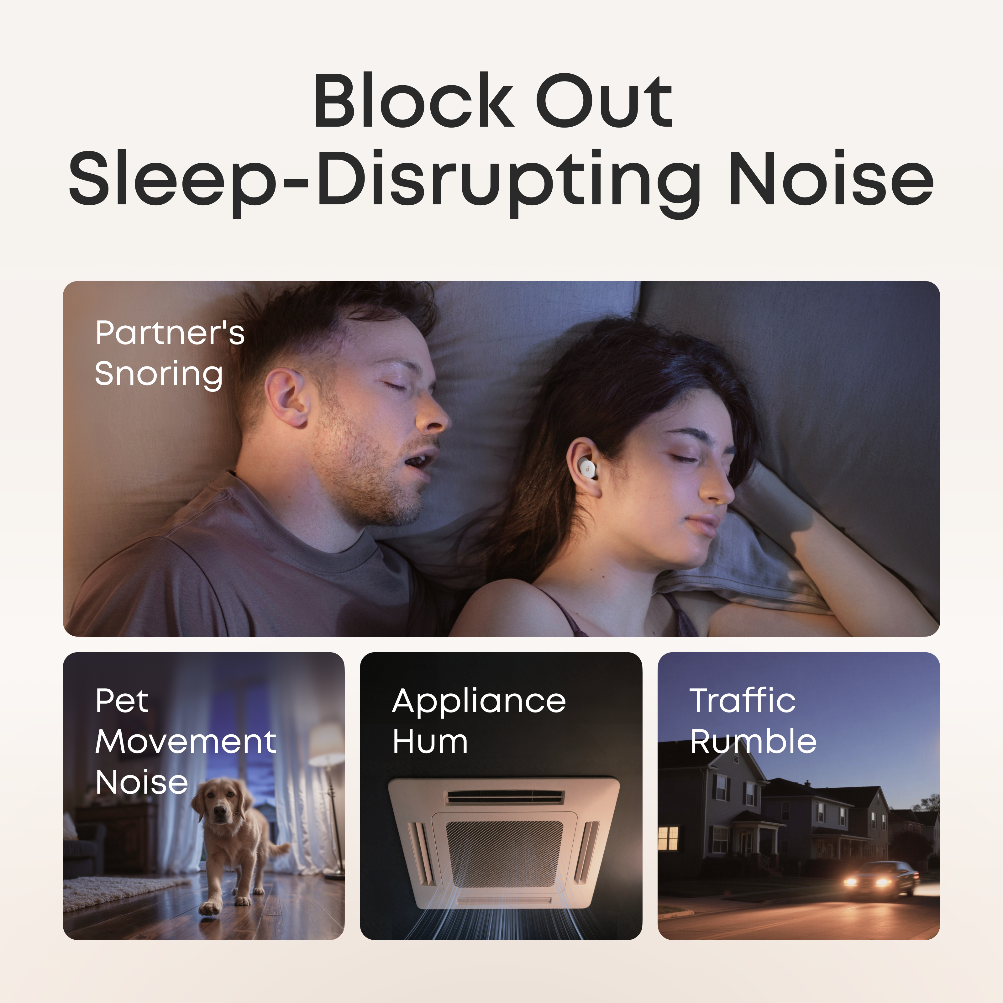 soundcore sleep a30 block out sleep- disrupting noise