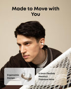 soundcore AeroClip | Open-Ear Clip-On Earbuds with Adaptive Comfort