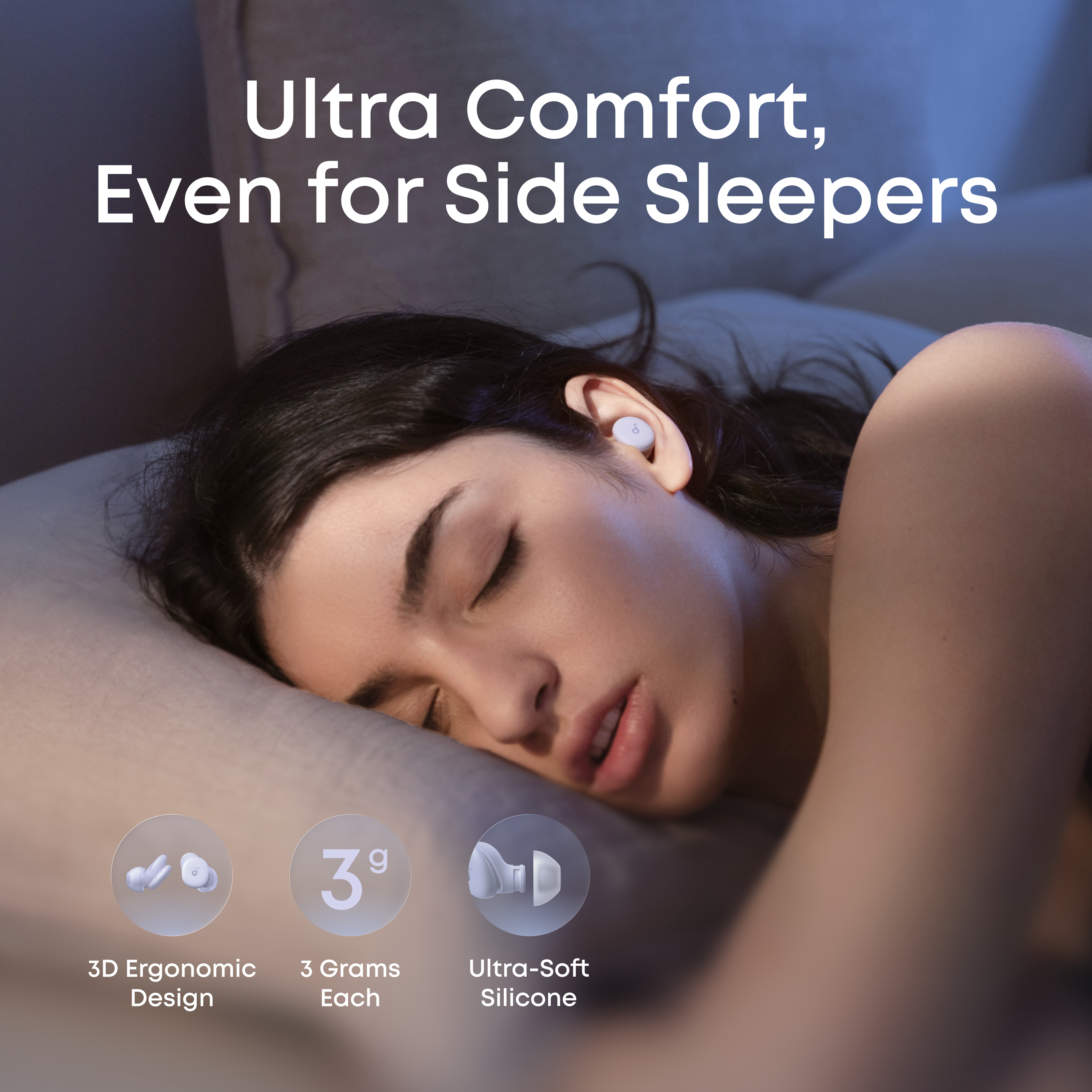 soundcore sleep a30 best earbuds for side sleeper