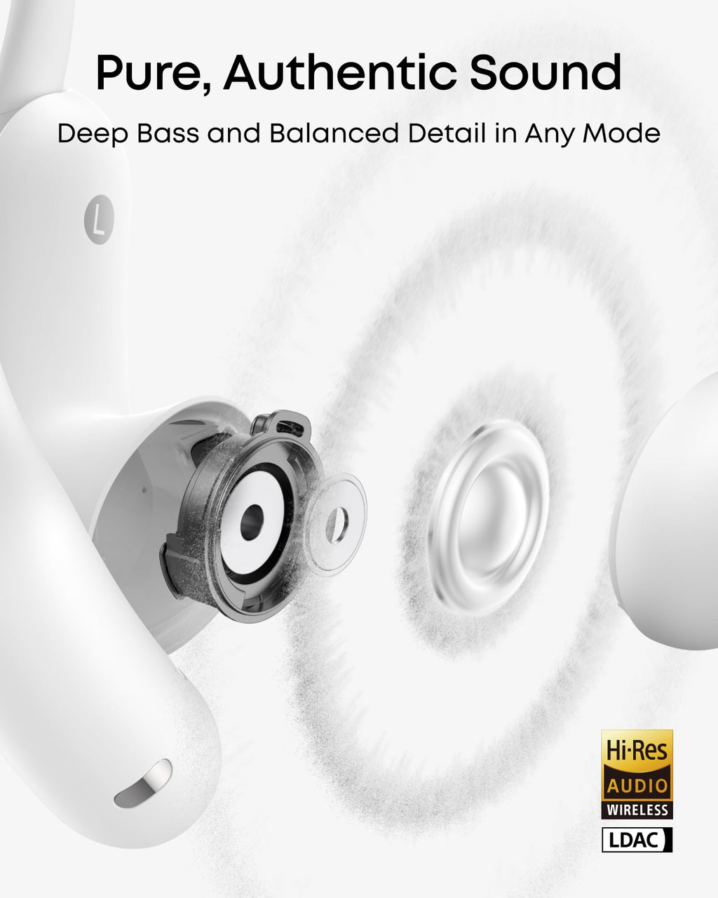 AeroFit 2 Pro｜Dual-Form Earbuds with Open-Ear and Active Noise Cancellation Form