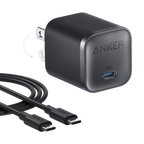 Anker charger with USB-C cable for reliable fast charging