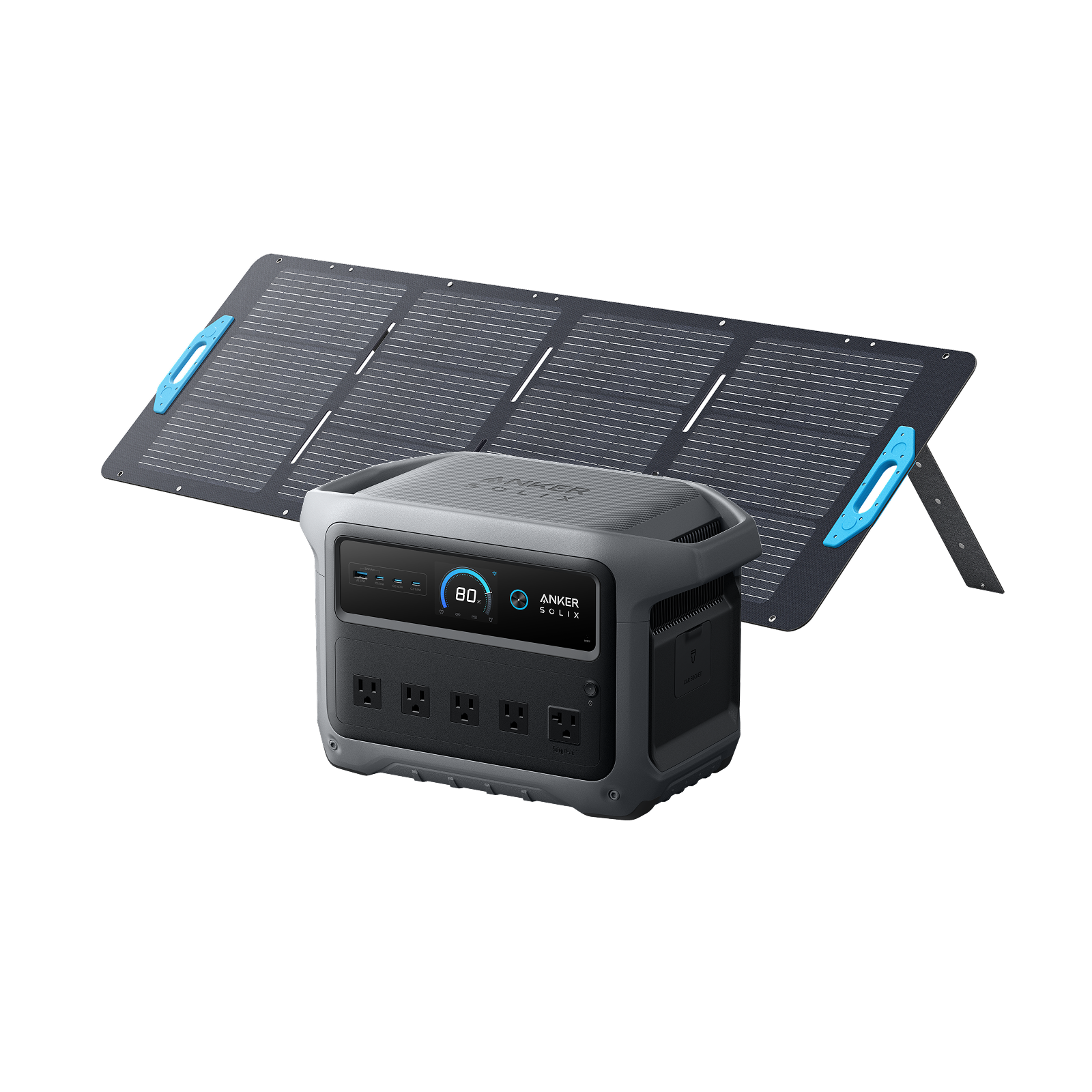 Anker SOLIX C1000 Gen 2 + 200W Portable Solar Panel
