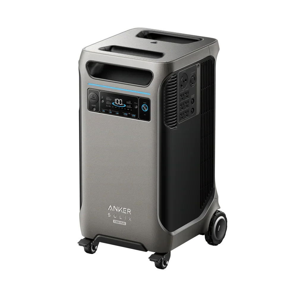 Anker SOLIX F3800 Plus Portable Power Station - 3,840Wh | 6,000W
