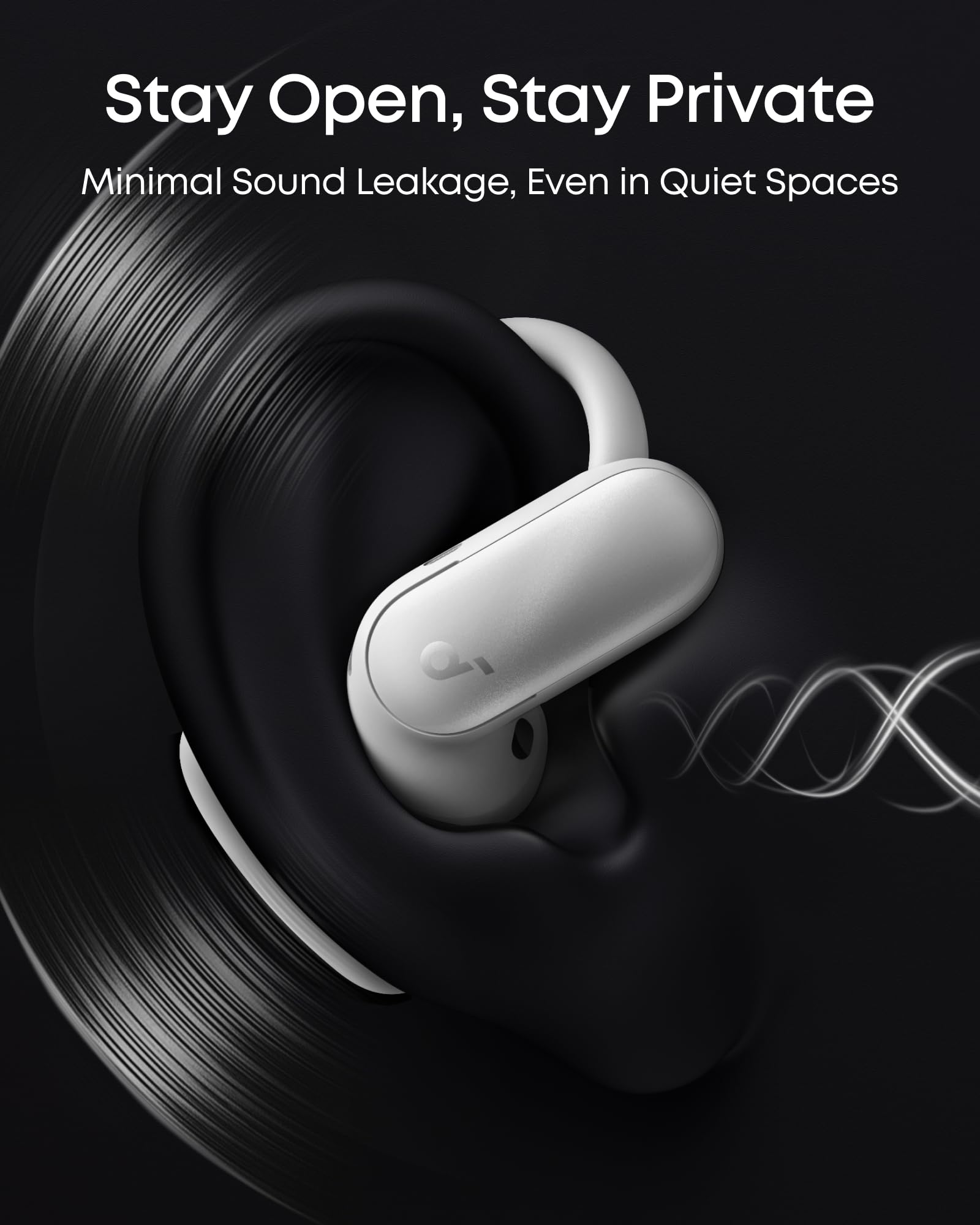 AeroFit 2 Pro｜Dual-Form Earbuds with Open-Ear and Active Noise Cancellation Form